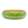 Brass Bangle with Colorful Bone (5 Colors)