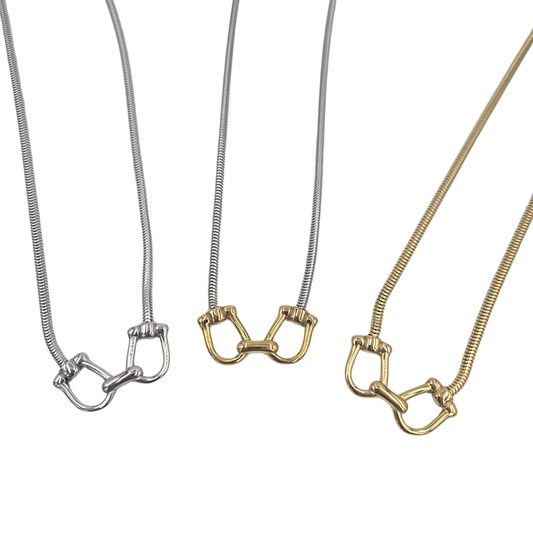 WP - Horseshoe Necklace (3 Colors)