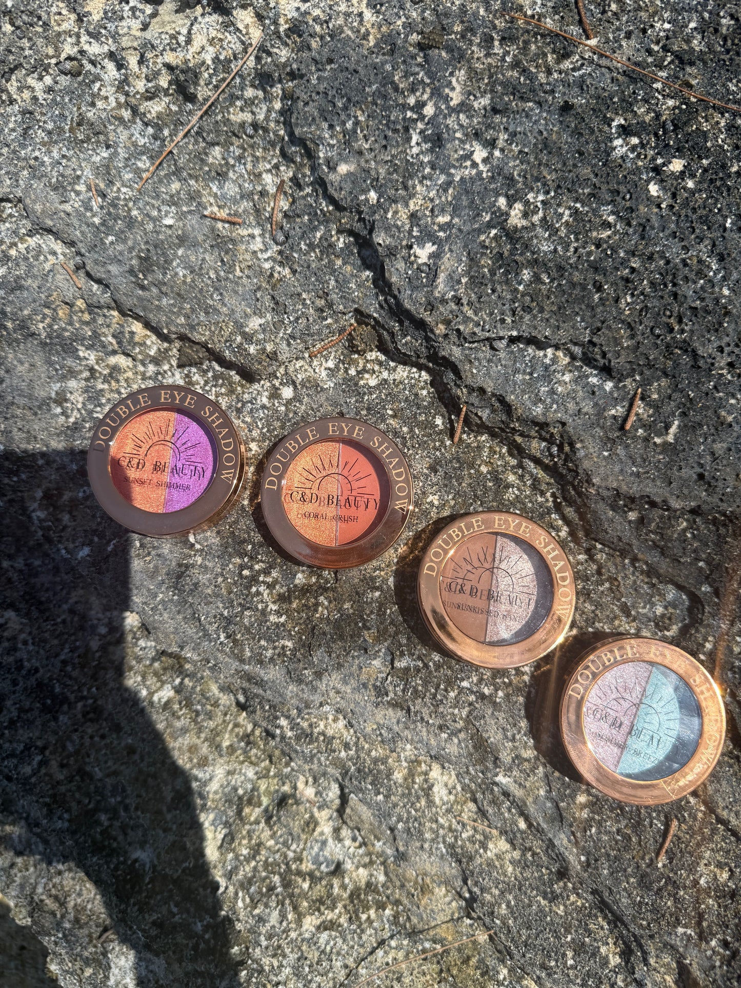 C & D Coastal Glow Double Eye Shadows
