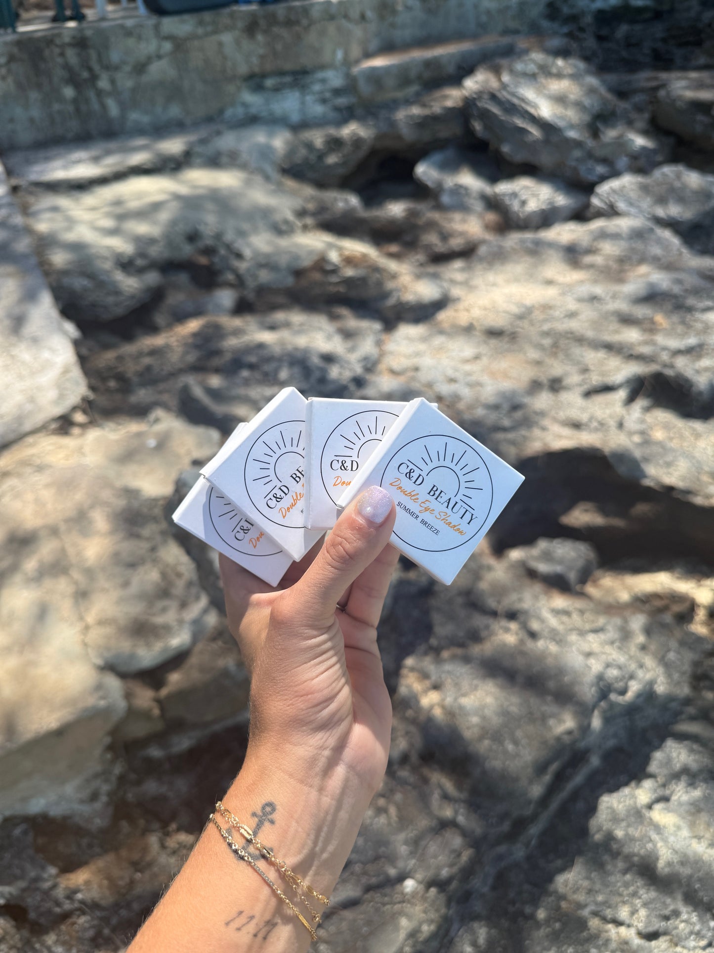 C & D Coastal Glow Double Eye Shadows
