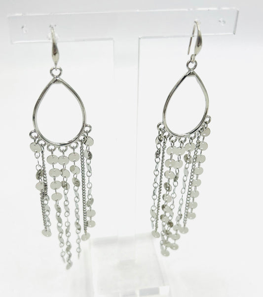 Teardrop Fountain Earrings - 2 Colors