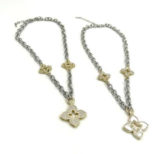 WP - The Triple Fortune Necklace - 2 Colors