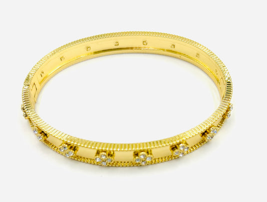 WP - 18Kt Field of Clovers Bracelet - Gold