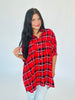 Red Plaid Extreme Shirt (Reg & Plus)