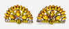 Citrus Crystal Earrings - 2 Colors