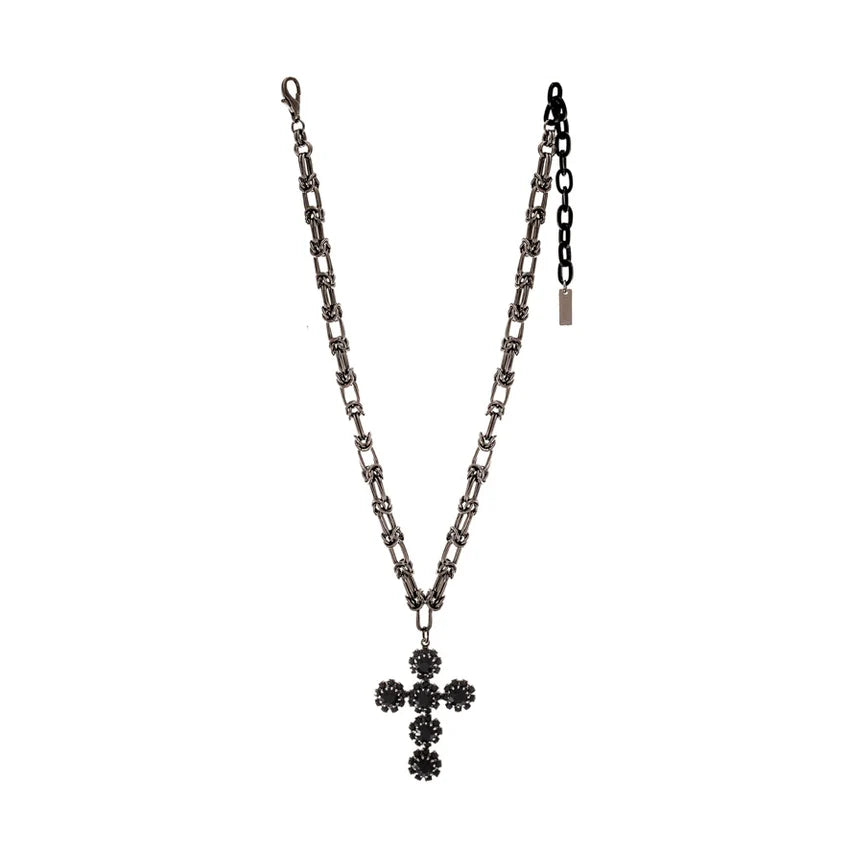TOVA - The Madonna Necklace - Jet