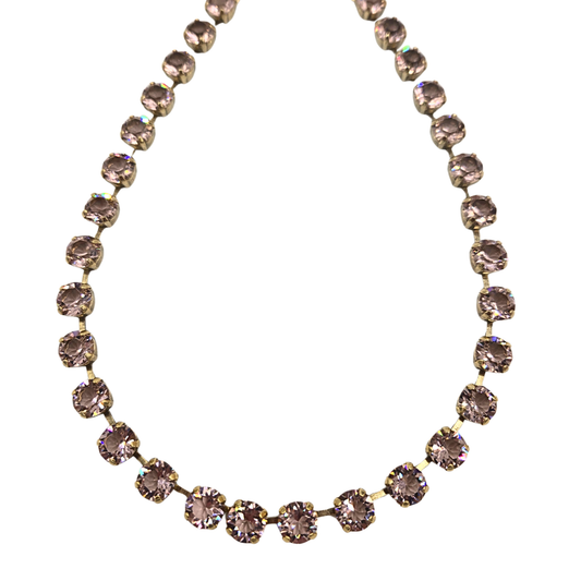 TOVA - The Oakland Necklace - Unfoiled Light Peach
