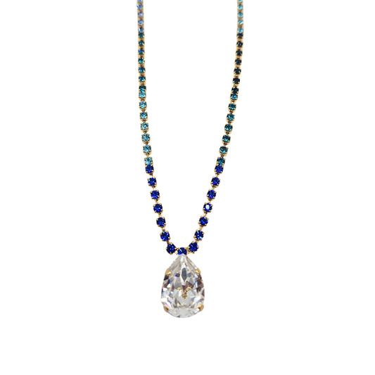 TOVA - The Milli Necklace - Blue Mix