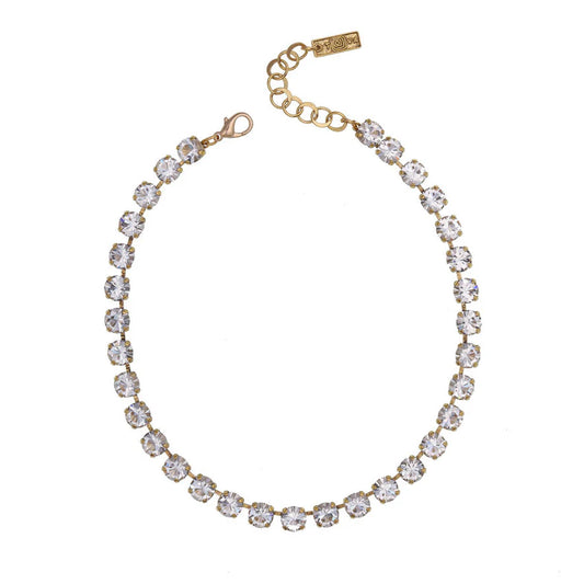 TOVA - The Oakland Necklace - Gold Clear