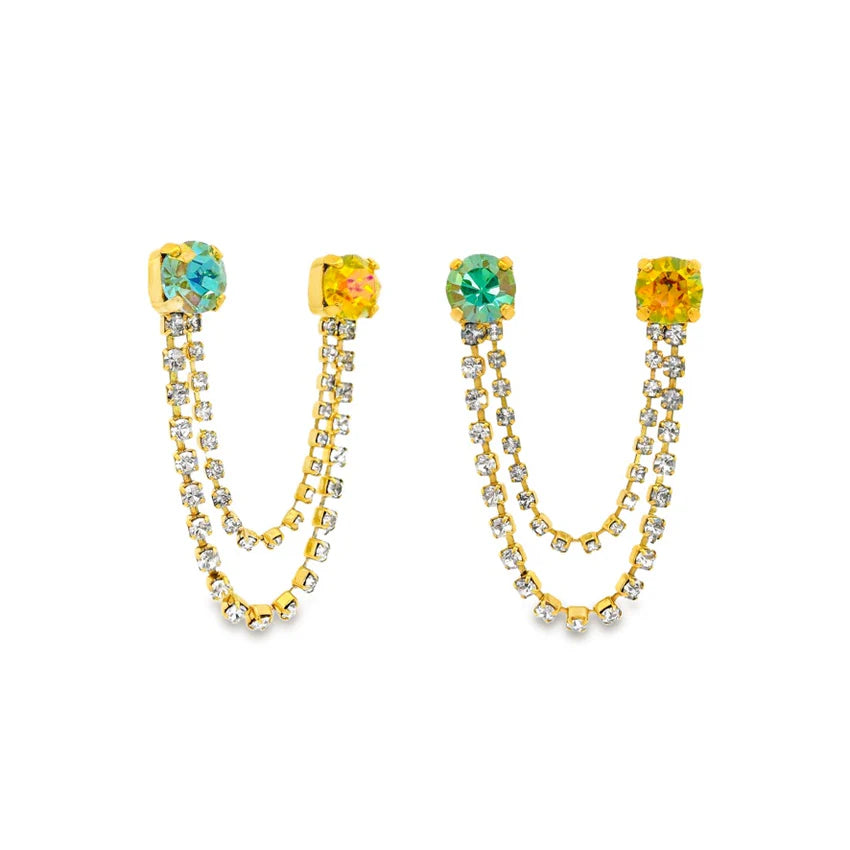 TOVA - Prima Double Pierced Earrings