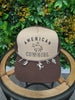 American Cowgirl Trucker Hat with Chain