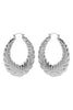 Esmerelda Chunky Hoop Earrings