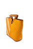 Zuki Two Tone Straw Bucket Handbag