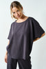 Luxe Sand Wash Ribbed Top  (Reg.) - 5 Colors