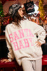 Ash Grey Santa Baby/Santa's Fav Reversible Sweatshirt (Reg.)