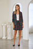Tartan Plaid Pleated Mini Skirt (Reg.) - 2 Colors