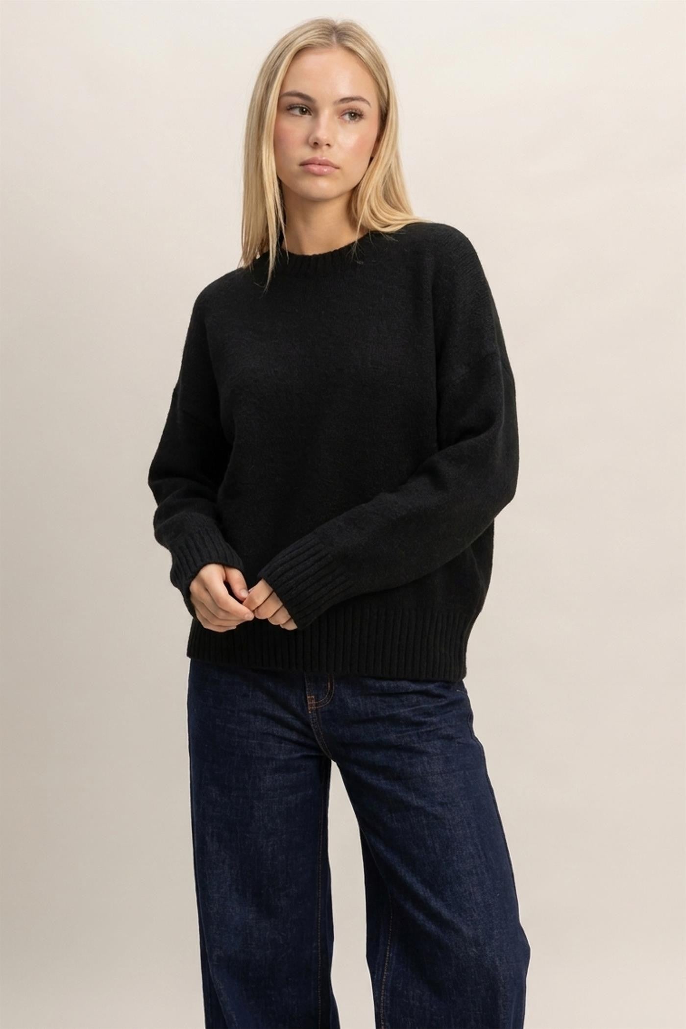 Essential Pullover Sweater Top (Reg.) - 7 Colors