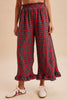 Christmas Plaid Ruffled Pants (Reg.) - 2 Colors