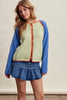 Color Block Knit Cardigan Top (Reg.) - 2 Colors