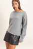 Off Shoulder Sweater Top Remix (Reg.) - 2 Colors