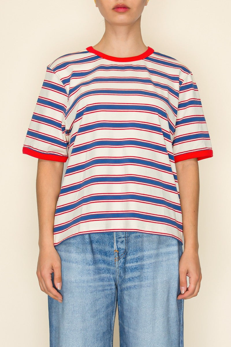 Ringer Striped Top (Reg.)