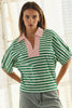 Simply Striped Pullover Top Remix (Reg & Plus)-2 Colors