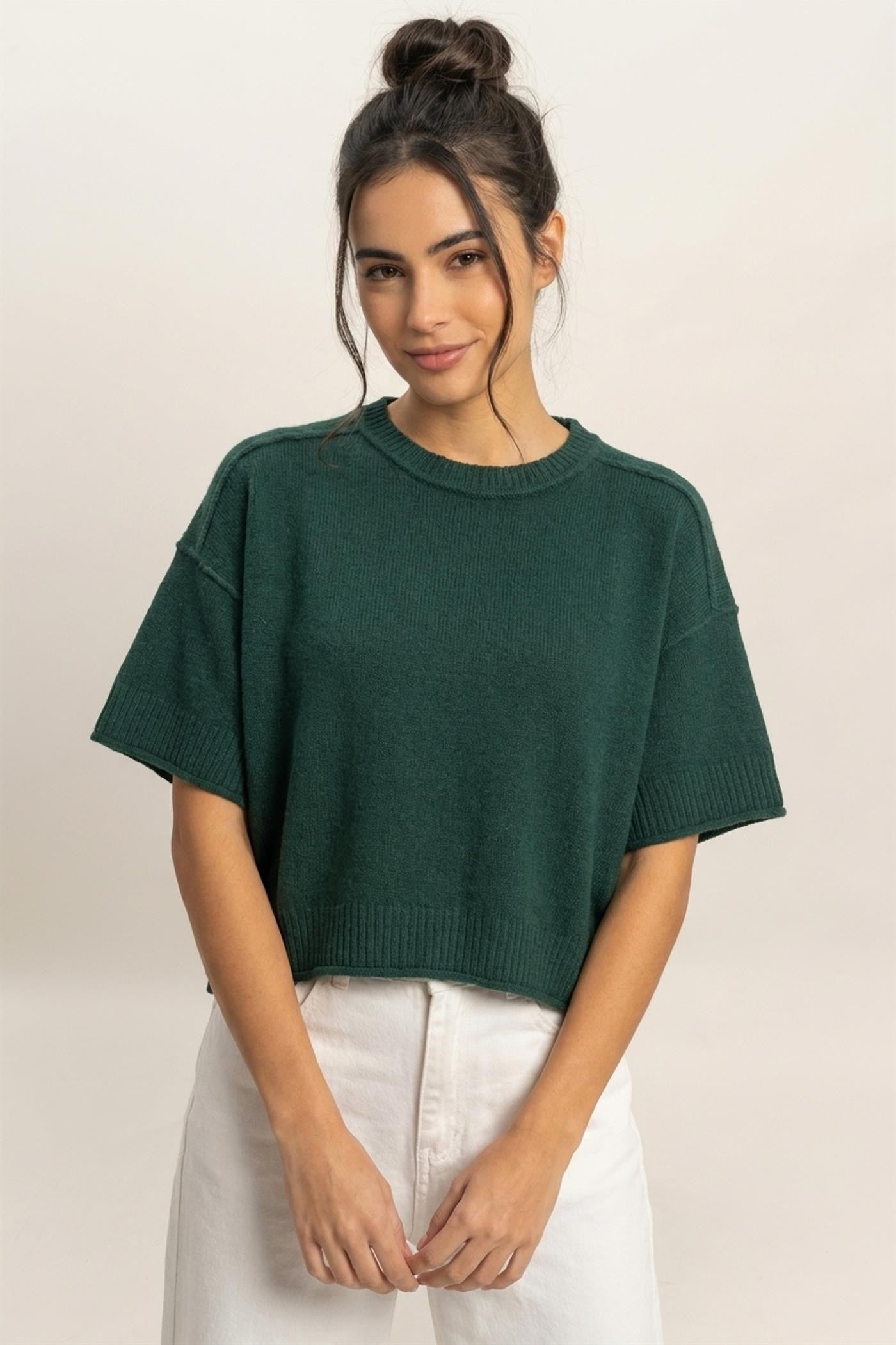 Waist Length Tee (Reg)- 5 Colors