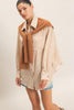 Faux Sweater Tie Striped Shirt (Reg.) - 2 Colors