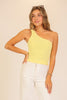 One Shoulder Tank Top (Reg.)-2 Colors
