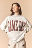 Heather Grey Reversible Gameday/Football Sweatshirt (Reg.)