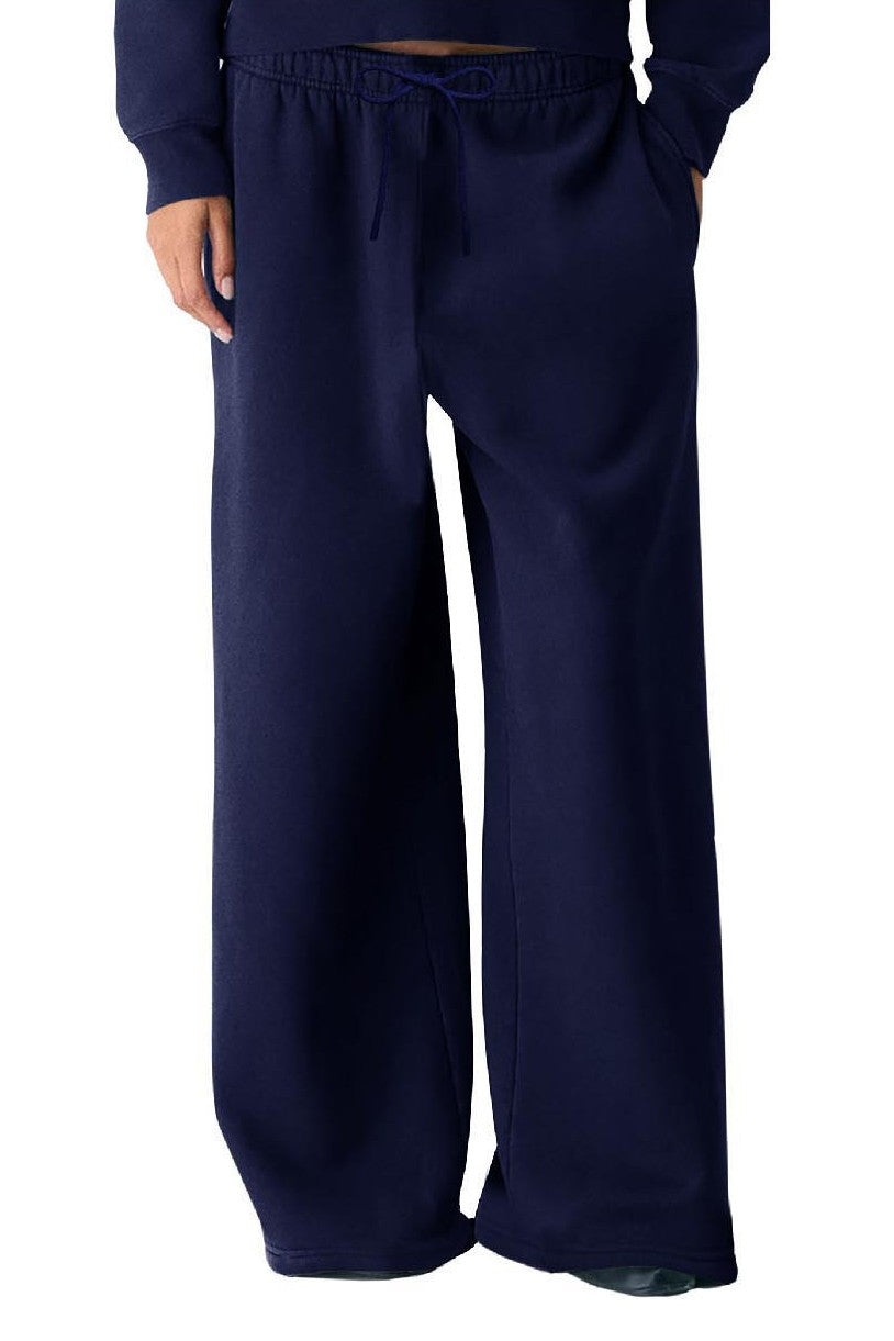 Wide Leg Mid Rise Sweatpants (Reg.) - 4 Colors