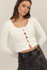 Fuzzy Front Bow Tie Top (Reg)-3 Colors