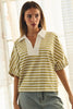 Simply Striped Pullover Top Remix (Reg & Plus)-2 Colors