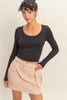 Long Sleeved Fitted Top (Reg.)- 6 Colors