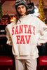 Ash Grey Santa Baby/Santa's Fav Reversible Sweatshirt (Reg.)