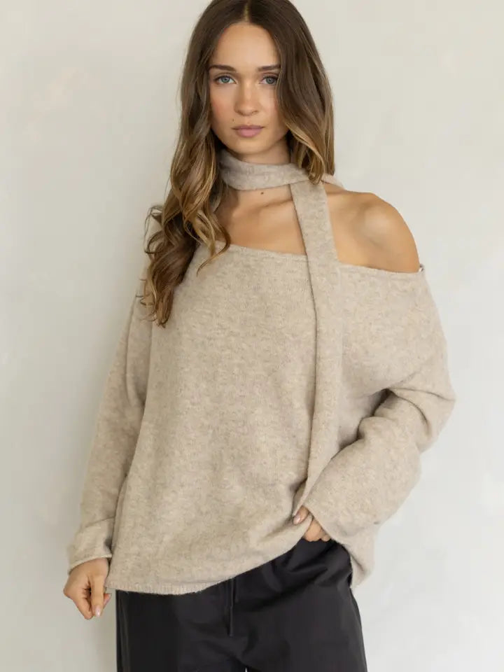 Latte Emma Sweater Top (Reg.)