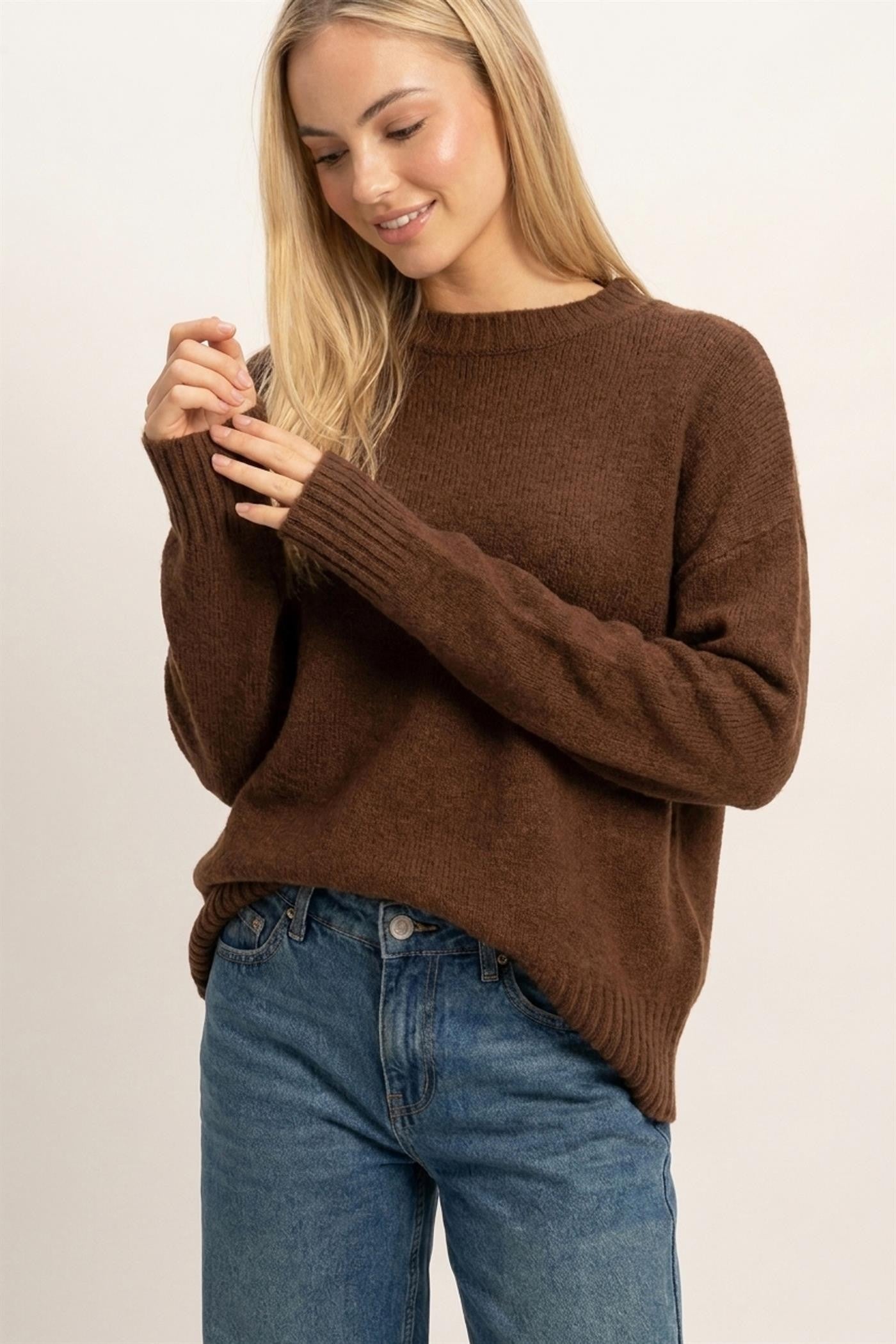 Essential Pullover Sweater Top (Reg.) - 7 Colors