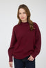 Front Seam Sweater Top (Reg & Plus)-3 Colors