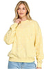 Polka Dot Fleece Lined Sweatshirt (Reg.) - 2 Colors