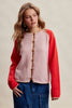 Color Block Knit Cardigan Top (Reg.) - 2 Colors