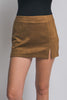 Essential Side Slit Mini Skort (Reg.)-2 Colors