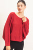 Essential Boat Neck Sweater Top (Reg.) - 4 Colors