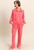 Taffy Pink Scuba Modal Zip Up Jacket (Reg.)