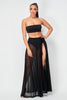 Power Mesh Coverup Maxi Skirt (Reg)-5 Colors