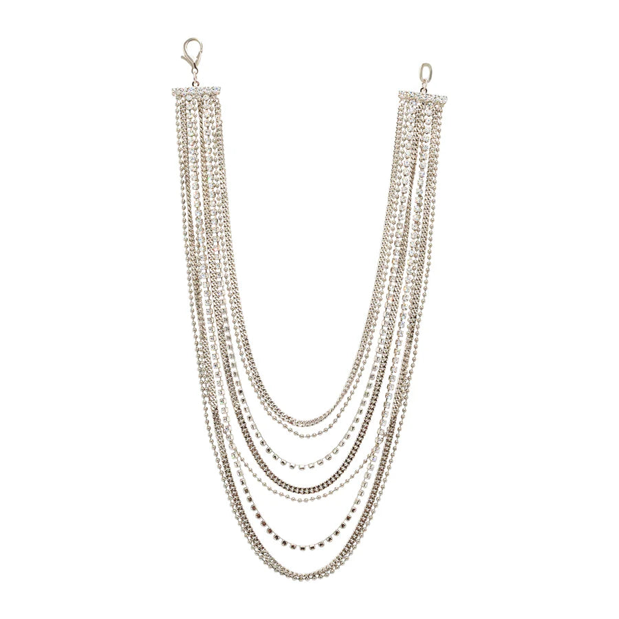 TOVA - Wendy Short Necklace - Silver