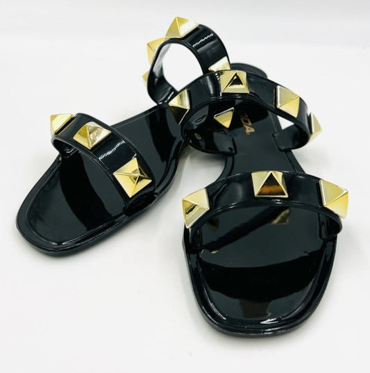 Black-Summer Vibes Sandal